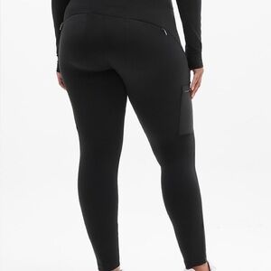 Athleta Altitude Edge Black Leggings